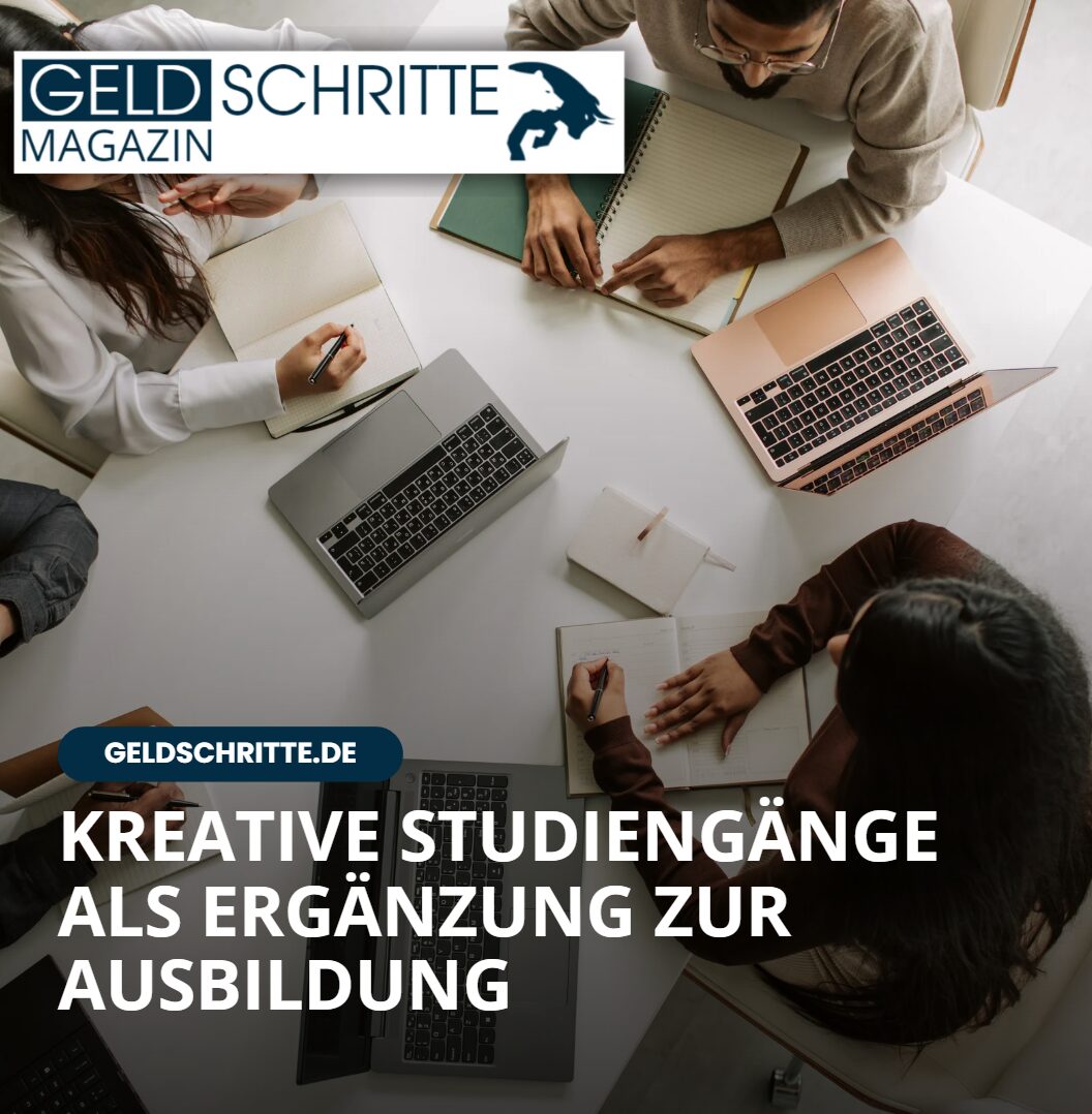 Kreative Studiengänge als Ergänzung zur Ausbildung Kreative Studiengänge als Ergänzung zur Ausbildung